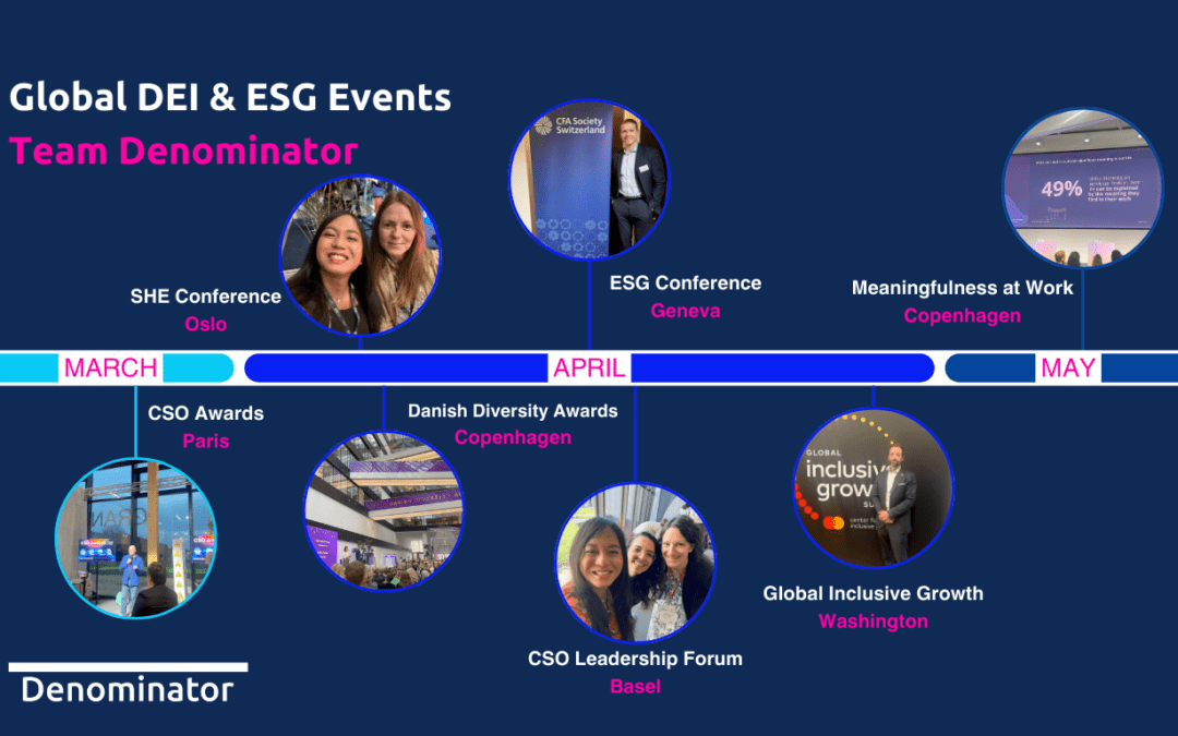 Global DEI & ESG Events – Team Denominator
